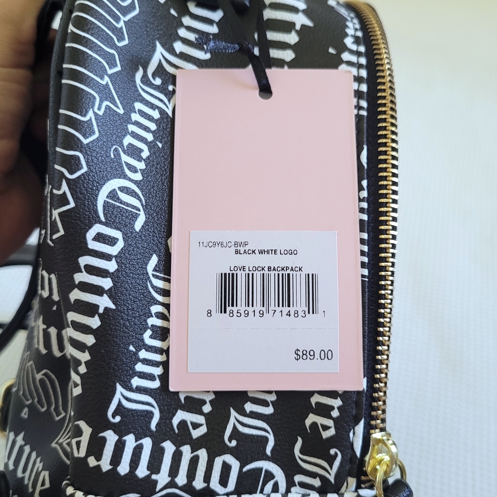 ✨️HP✨️ Juicy🍊 Couture Love♥️ Lock🔐 Mini Backpack🎒 - NWT - Picture 16 of 16